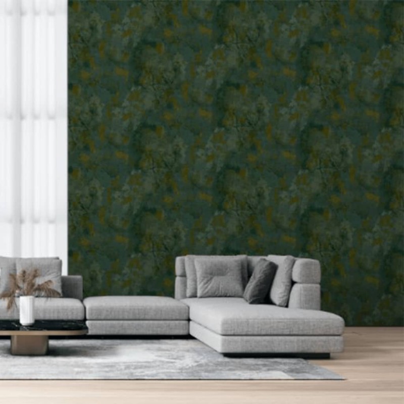Noordwand Papel de pared Zero Plastered Wall verde Noordwand Papel de pared Zero Plastered Wall verde