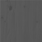 vidaXL Estructura de cama doble madera maciza gris 135x190 cm vidaXL Estructura de cama doble madera maciza gris 135x190 cm
