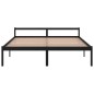 vidaXL Cama para personas mayores madera maciza pino negra 200x200 cm vidaXL Cama para personas mayores madera maciza pino negra 200x200 cm