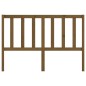 vidaXL Cabecero de cama madera maciza de pino marrón miel 166x4x100 cm vidaXL Cabecero de cama madera maciza de pino marrón miel 166x4x100 cm