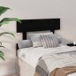 vidaXL Cabecero de cama madera maciza de pino negro 103,5x3x100 cm vidaXL Cabecero de cama madera maciza de pino negro 103,5x3x100 cm