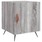 vidaXL Mesita de noche madera de ingeniería gris Sonoma 40x40x50 cm vidaXL Mesita de noche madera de ingeniería gris Sonoma 40x40x50 cm