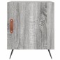 vidaXL Mesita de noche madera de ingeniería gris Sonoma 40x40x50 cm vidaXL Mesita de noche madera de ingeniería gris Sonoma 40x40x50 cm
