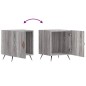 vidaXL Mesita de noche madera de ingeniería gris Sonoma 40x40x50 cm vidaXL Mesita de noche madera de ingeniería gris Sonoma 40x40x50 cm