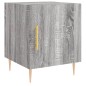 vidaXL Mesita de noche madera de ingeniería gris Sonoma 40x40x50 cm vidaXL Mesita de noche madera de ingeniería gris Sonoma 40x40x50 cm