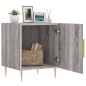 vidaXL Mesita de noche madera de ingeniería gris Sonoma 40x40x50 cm vidaXL Mesita de noche madera de ingeniería gris Sonoma 40x40x50 cm