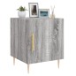 vidaXL Mesita de noche madera de ingeniería gris Sonoma 40x40x50 cm vidaXL Mesita de noche madera de ingeniería gris Sonoma 40x40x50 cm