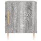 vidaXL Mesita de noche madera de ingeniería gris Sonoma 40x40x50 cm vidaXL Mesita de noche madera de ingeniería gris Sonoma 40x40x50 cm