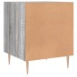 vidaXL Mesita de noche madera de ingeniería gris Sonoma 40x40x50 cm vidaXL Mesita de noche madera de ingeniería gris Sonoma 40x40x50 cm