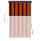 vidaXL Estor enrollable de exterior naranja y marrón 100x250 cm vidaXL Estor enrollable de exterior naranja y marrón 100x250 cm