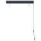 vidaXL Estor enrollable de exterior naranja y marrón 100x250 cm vidaXL Estor enrollable de exterior naranja y marrón 100x250 cm