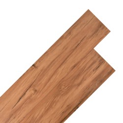 vidaXL Lamas de suelo no autoadhesivas PVC olmo natural 4,46 m² 3 mm