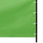 vidaXL Toldo pantalla para balcón tela oxford verde claro 80x240 cm vidaXL Toldo pantalla para balcón tela oxford verde claro 80x240 cm