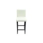 vidaXL Taburetes de cocina 2 unidades cuero sintético blanco vidaXL Taburetes de cocina 2 unidades cuero sintético blanco