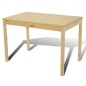 vidaXL Mesa de comedor y 4 sillasde madera color natural vidaXL Mesa de comedor y 4 sillasde madera color natural