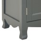 vidaXL Mueble para TV madera maciza de mango negro 120x30x40 cm vidaXL Mueble para TV madera maciza de mango negro 120x30x40 cm