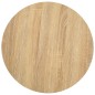 vidaXL Mesa de bistró MDF marrón claro 40 cm vidaXL Mesa de bistró MDF marrón claro 40 cm