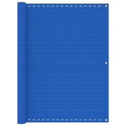 vidaXL Toldo para balcón HDPE azul 120x600 cm