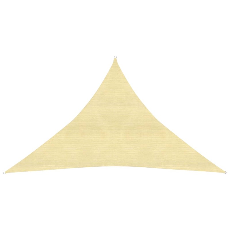 vidaXL Toldo de vela beige HDPE 160 g/m² 2,5x2,5x3,5 m vidaXL Toldo de vela beige HDPE 160 g/m² 2,5x2,5x3,5 m