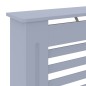 vidaXL Cubierta para radiador MDF gris 78 cm vidaXL Cubierta para radiador MDF gris 78 cm