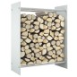 vidaXL Leñero de vidrio templado blanco 80x35x100 cm vidaXL Leñero de vidrio templado blanco 80x35x100 cm