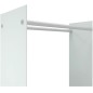 vidaXL Leñero de vidrio templado blanco 80x35x100 cm vidaXL Leñero de vidrio templado blanco 80x35x100 cm