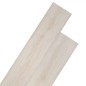 vidaXL Lamas suelo PVC autoadhesivas 5,21 m² 2 mm roble clásico blanco