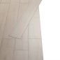 vidaXL Lamas suelo PVC autoadhesivas 5,21 m² 2 mm roble clásico blanco