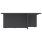 vidaXL Mesa de centro madera contrachapada gris 79,5x79,5x30 cm vidaXL Mesa de centro madera contrachapada gris 79,5x79,5x30 cm