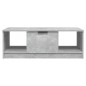 vidaXL Mesa de centro madera de ingeniería gris hormigón 102x50x36 cm vidaXL Mesa de centro madera de ingeniería gris hormigón 102x50x36 cm