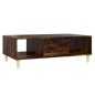 vidaXL Mesa de centro madera de ingeniería roble ahumado 103,5x60x35cm vidaXL Mesa de centro madera de ingeniería roble ahumado 103,5x60x35cm