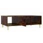 vidaXL Mesa de centro madera de ingeniería roble ahumado 103,5x60x35cm vidaXL Mesa de centro madera de ingeniería roble ahumado 103,5x60x35cm