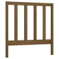 vidaXL Cabecero de cama madera maciza de pino marrón miel 81x4x100 cm vidaXL Cabecero de cama madera maciza de pino marrón miel 81x4x100 cm