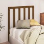 vidaXL Cabecero de cama madera maciza de pino marrón miel 81x4x100 cm vidaXL Cabecero de cama madera maciza de pino marrón miel 81x4x100 cm