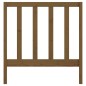 vidaXL Cabecero de cama madera maciza de pino marrón miel 81x4x100 cm vidaXL Cabecero de cama madera maciza de pino marrón miel 81x4x100 cm