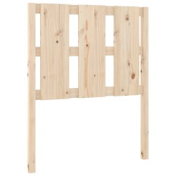 vidaXL Cabecero de cama madera maciza de pino 80,5x4x100 cm