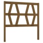 vidaXL Cabecero de cama madera maciza de pino marrón miel 81x4x100 cm vidaXL Cabecero de cama madera maciza de pino marrón miel 81x4x100 cm