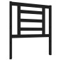 vidaXL Cabecero de cama madera maciza de pino negro 81x4x100 cm