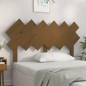 vidaXL Cabecero de cama madera maciza de pino marrón miel 132x3x81cm vidaXL Cabecero de cama madera maciza de pino marrón miel 132x3x81cm