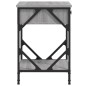 vidaXL Mesita de noche madera contrachapada gris Sonoma 40x42x60 cm vidaXL Mesita de noche madera contrachapada gris Sonoma 40x42x60 cm