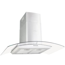 vidaXL Campana extractora de pared 90 cm acero inoxidable 756 m³/h LED