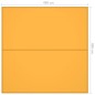 vidaXL Toldo de jardín amarillo 4x4 m vidaXL Toldo de jardín amarillo 4x4 m