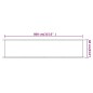 vidaXL Toldo vertical tela oxford gris taupé 60x800 cm vidaXL Toldo vertical tela oxford gris taupé 60x800 cm