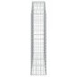 vidaXL Cesta gaviones forma arco hierro galvanizado 150x30x120/140 cm vidaXL Cesta gaviones forma arco hierro galvanizado 150x30x120/140 cm