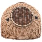 vidaXL Transportín para gatos sauce natural 60x45x45 cm