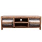 vidaXL Mueble para TV de madera maciza de acacia 120x35x40 cm