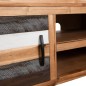 vidaXL Mueble para TV de madera maciza de acacia 120x35x40 cm