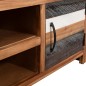 vidaXL Mueble para TV de madera maciza de acacia 120x35x40 cm