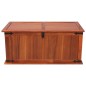 vidaXL Baúl de almacenamiento de madera maciza de acacia 79x34x32 cm vidaXL Baúl de almacenamiento de madera maciza de acacia 79x34x32 cm