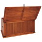 vidaXL Baúl de almacenamiento de madera maciza de acacia 79x34x32 cm vidaXL Baúl de almacenamiento de madera maciza de acacia 79x34x32 cm